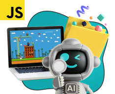 Язык программирования JavaScript + AI. Проектное обучение + геймификация + AI-помощники - КИБЕРшкола программирования для детей, компьютерные курсы для школьников, начинающих и подростков - KIBERone г. Йошкар-Ола