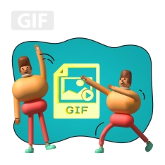 Gif-анимация - КИБЕРшкола программирования для детей, компьютерные курсы для школьников, начинающих и подростков - KIBERone г. Йошкар-Ола