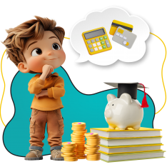 Финансовый интеллект вместе KIBERone - КИБЕРшкола программирования для детей, компьютерные курсы для школьников, начинающих и подростков - KIBERone г. Йошкар-Ола