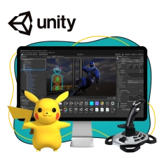 Мир игр на Unity 2D на популярном движке + AI-помощники - КИБЕРшкола программирования для детей, компьютерные курсы для школьников, начинающих и подростков - KIBERone г. Йошкар-Ола