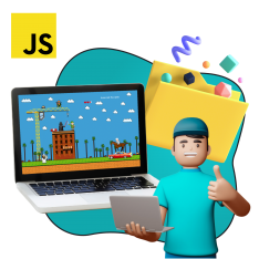 Программирование на JavaScript. Учимся создавать игры! - КИБЕРшкола программирования для детей, компьютерные курсы для школьников, начинающих и подростков - KIBERone г. Йошкар-Ола